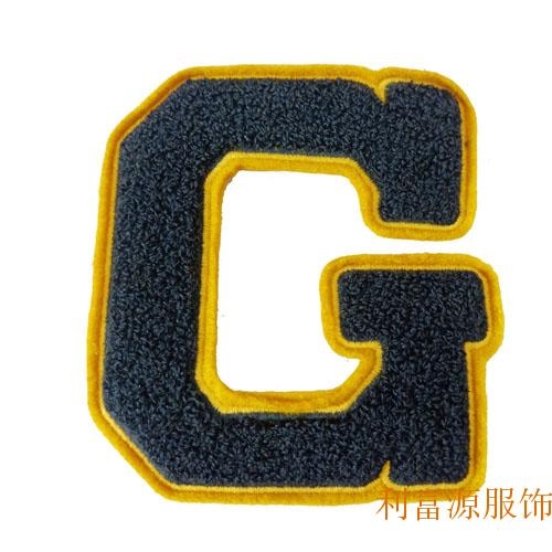 毛巾绣、毛巾绣花章、贴布毛巾绣、毛线绣花